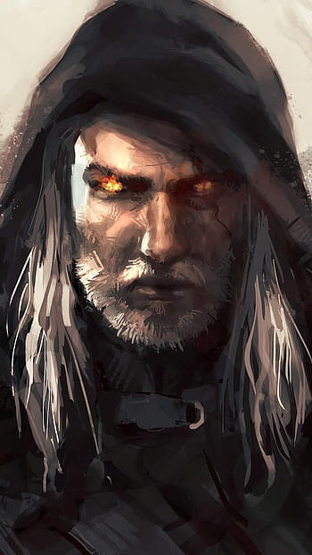 Geralt of Rivia Drawing HD phone wallpaper  Peakpx