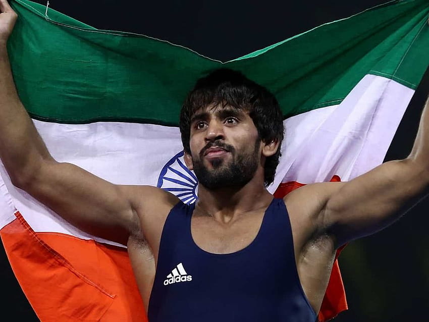 Bajrang Punia Wins Bronze in Tokyo, Becomes Only The Third Indian Man to Bring Home an Olympic Medal in Wrestling HD wallpaper