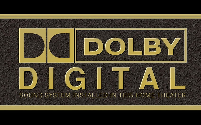 Digitale Filme Generische Dolby-Heimkino-Kulissen HD-Hintergrundbild