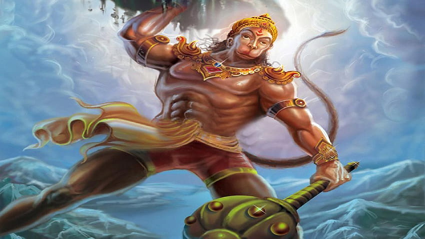 Lord Hanuman Angry, angry hanuman HD wallpaper | Pxfuel