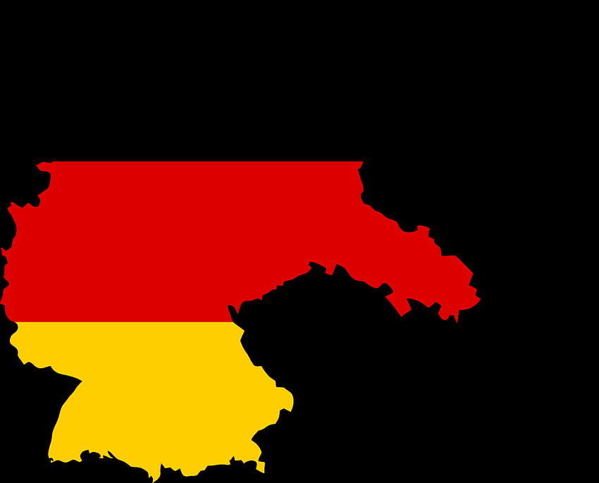 바이마르 공화국 국기 지도, 독일 지도 HD 월페이퍼