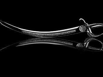Buy Crystal Islamic Zulfiqar sword replica with black base Arabic HD ...
