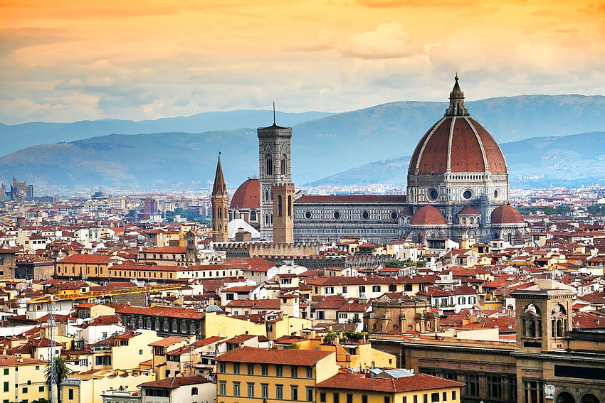 Florence, Italie Fond d'écran HD