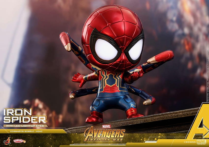 More Avengers Cosbaby Toys Include Thanos, Spider, funko spider man HD ...