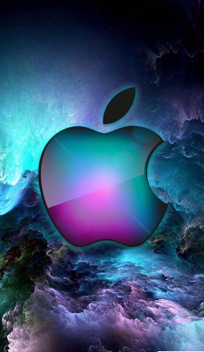 Logo Apple keren, logo apel wallpaper ponsel HD