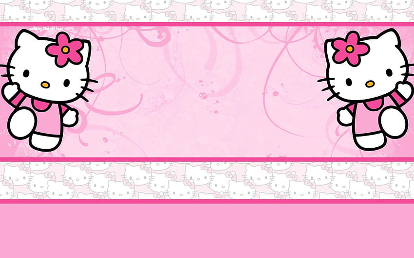 Hallo Kitty Nette Hintergründe, Babyhintergrund hallo Kitty HD-Hintergrundbild