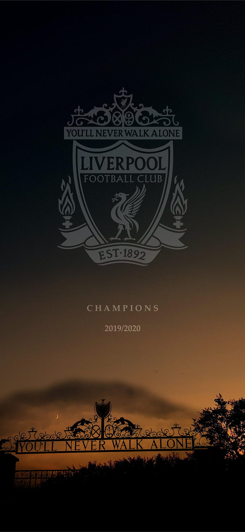 Najlepszy iPhone FC Liverpoolu, logo Liverpoolu na iPhonie Tapeta na telefon HD