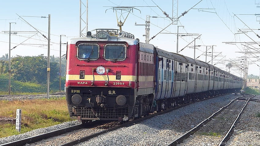 Видео за индийските железници – онлайн фонове за видеоклипове с влакове HD тапет