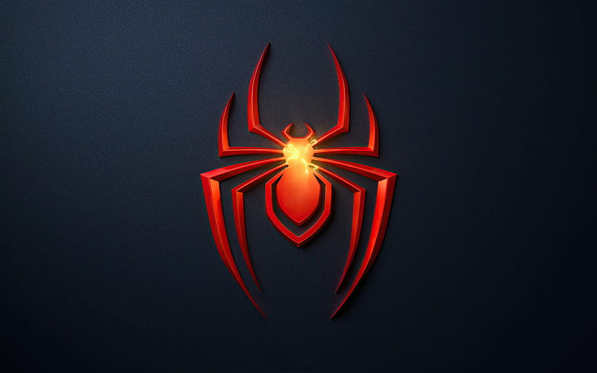 2560x1600 Spider Man Miles Morales Ps5 Game Logo 2560x1600 Resolution , Backgrounds, and HD wallpaper