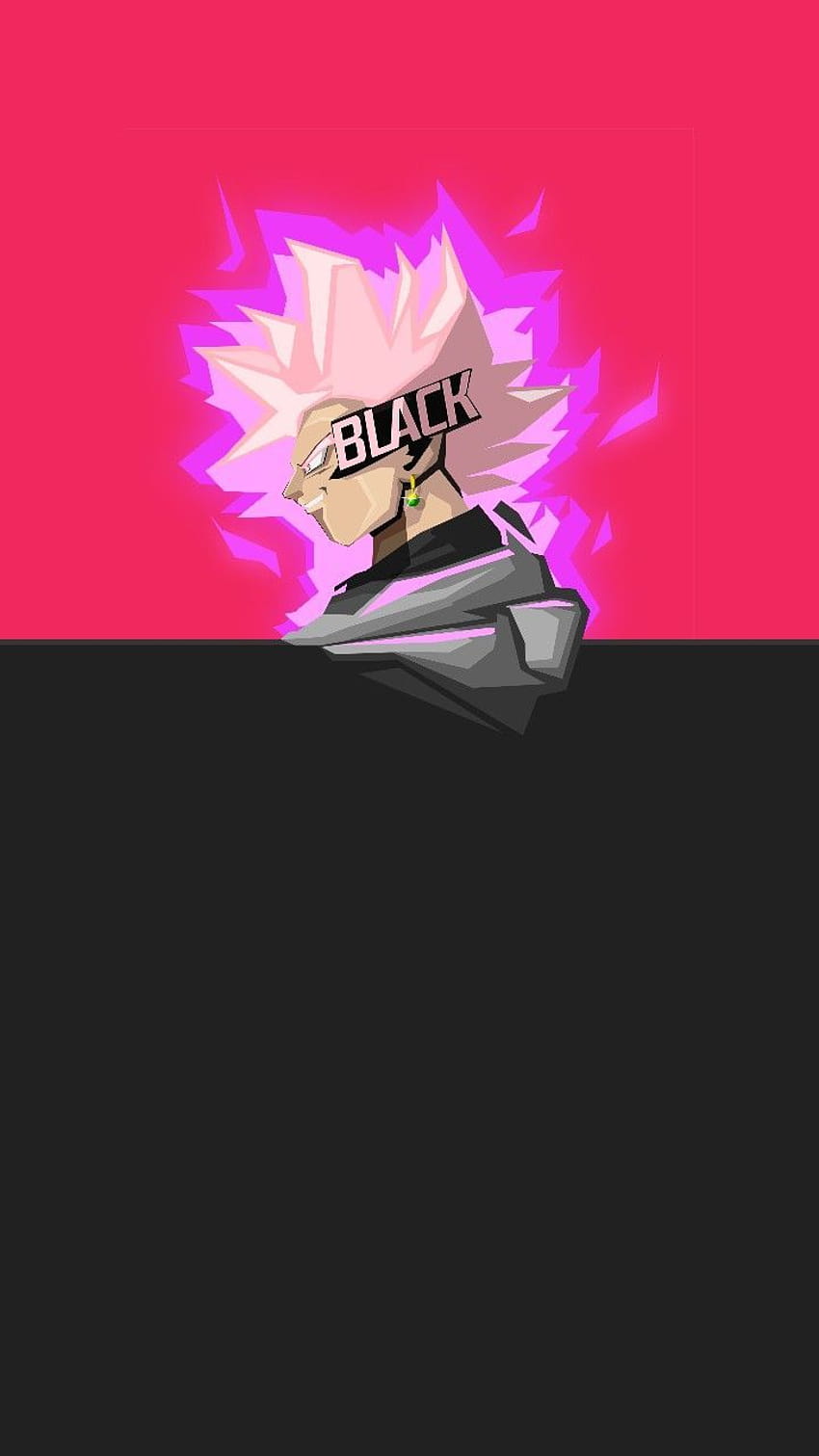 Follow @Marco P. on Google+ for more of these cool minimalist & artistic DBZ of Goku black that he m…, goku minimalist android HD phone wallpaper