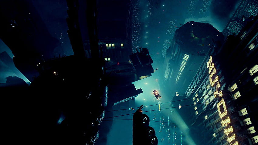 Blade Runner City, blade runner 2049 HD тапет