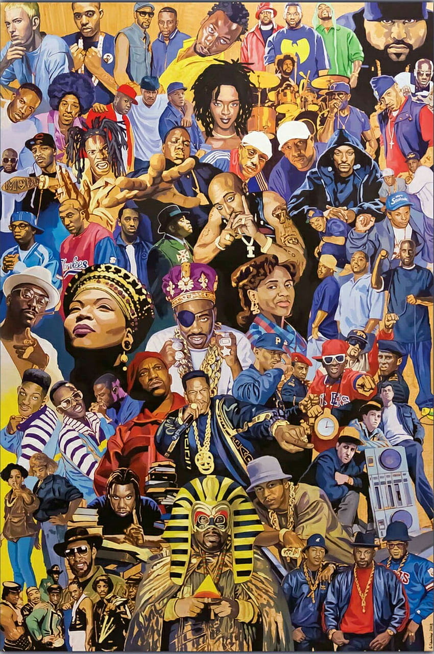 Old School Hip Hop posted by Zoey Johnson, rap legends HD phone wallpaper