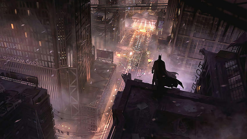 Batman Gotham City DC Comics Fond d'écran HD