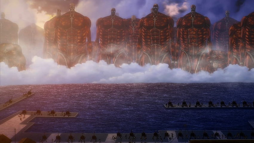 進撃の巨人シーズン 4 エピソード 28 レビュー: 人類の夜明け、aot ゴロゴロ 高画質の壁紙
