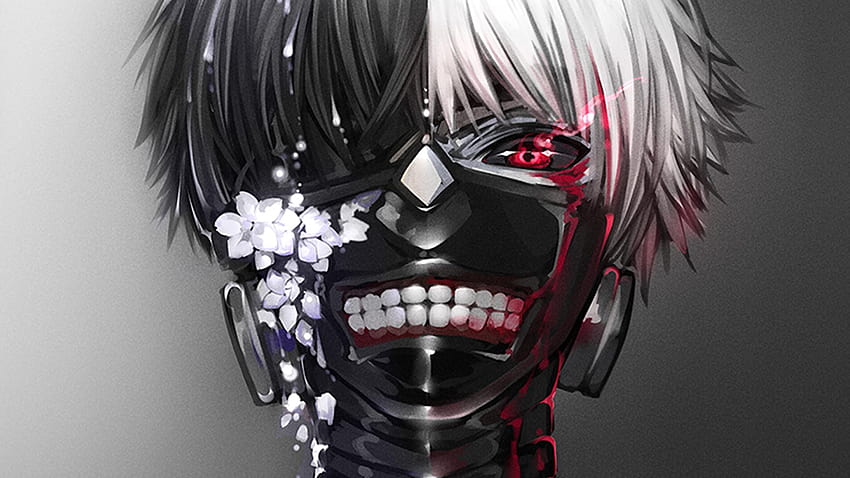 7 Ken Kaneki, maskierter Anime-Bösewicht HD-Hintergrundbild