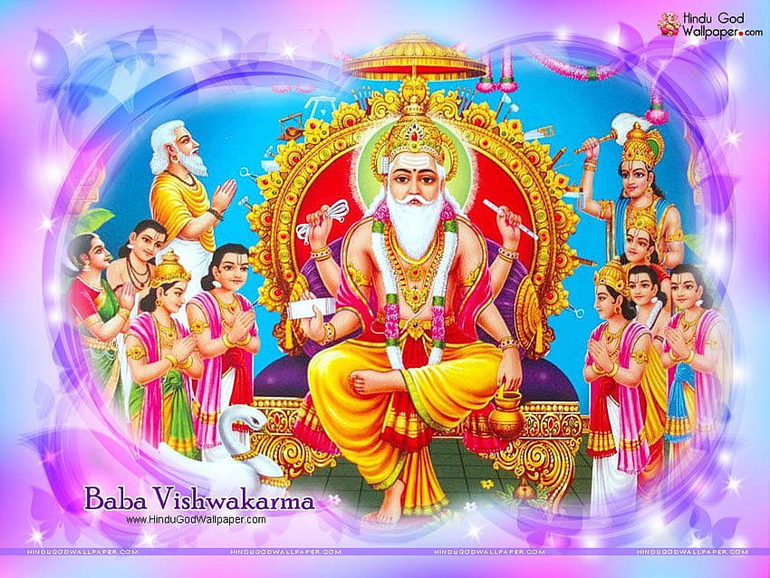 Jai Baba Vishwakarma, Tuan Vishwakarma Wallpaper HD
