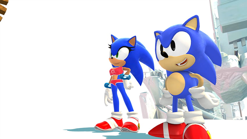 Female Sonic [Sonic Generations] [Mods] HD-Hintergrundbild