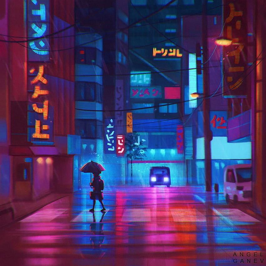 Neon Nights by New NewMe HD phone wallpaper | Pxfuel