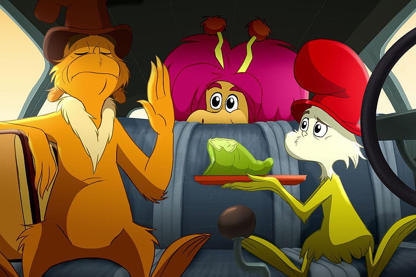 Green Eggs and Ham” na Netflix staje się przewiewną animacją Tapeta HD