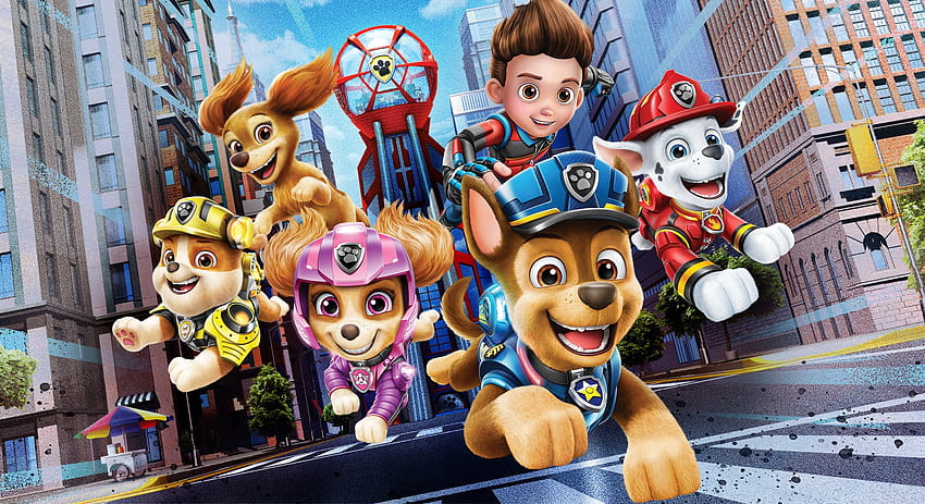 PAW Patrol The Movie: Put Your Paws Up! HD wallpaper