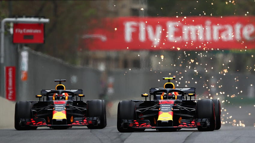 Fórmula 1: actualidad, coronavirus, Daniel Ricciardo, Max Verstappen, vídeo, GP de Bakú, accidente, rivalidad, F1, fórmula 1 impulsa a sobrevivir fondo de pantalla