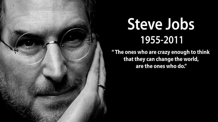 Steve Jobs の名言 高画質の壁紙