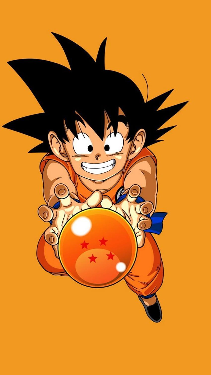 Kid Goku iPhone with resolution 1080X1920 pixel. You can, dragon ball z goku smile HD phone wallpaper
