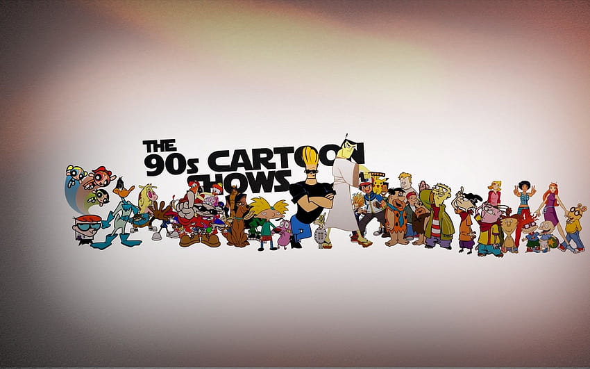 Années 90, émissions de réseau de dessins animés Fond d'écran HD