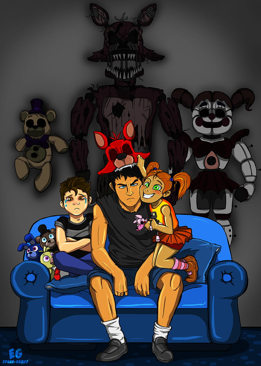 The family, fnaf afton family HD phone wallpaper