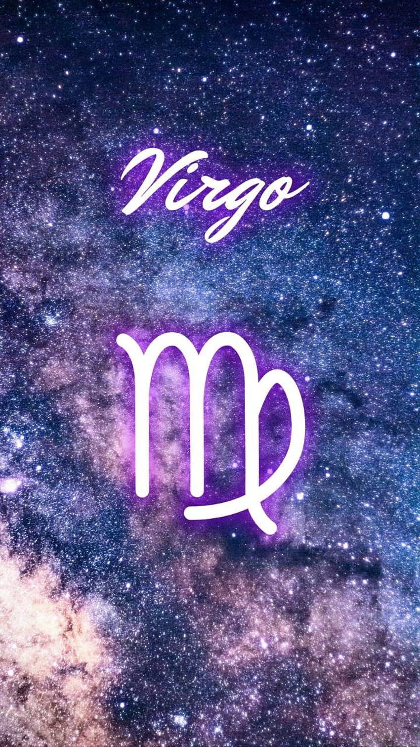 Virgo Aesthetic, purple virgo HD phone wallpaper