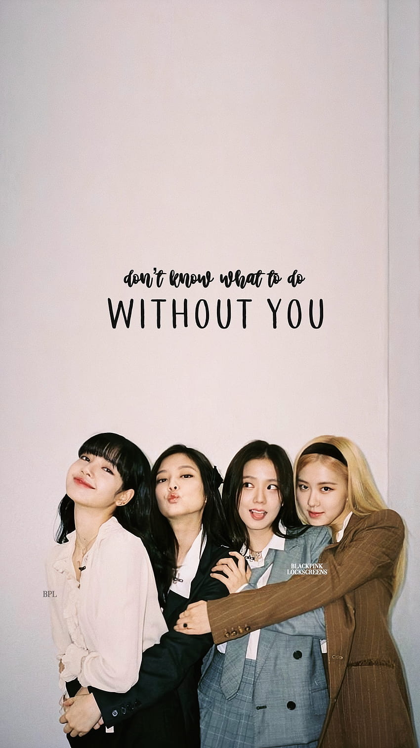 ˏˋblackpinklockscreensˎˊ˗, blackpink lockscreen HD phone wallpaper | Pxfuel