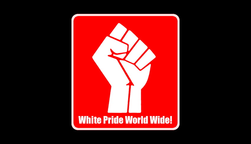 Raised Fist of White Pride by William HD wallpaper