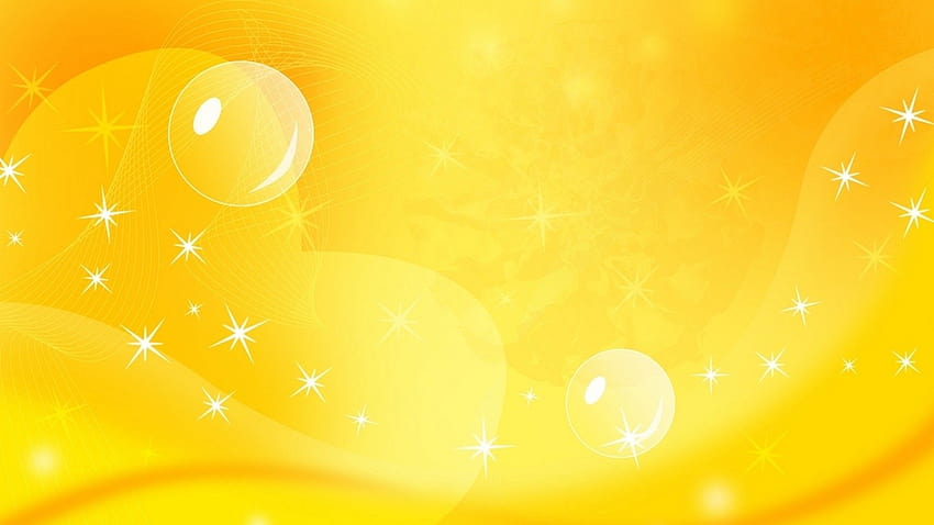Latar Belakang Warna Kuning Wallpaper HD