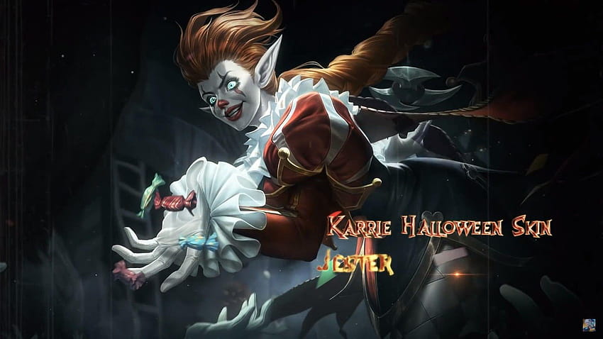 Jester, Skin Halloween Baru Karrie! Kostum Badut Kedua di Mobile, karrie mobile legends HD wallpaper