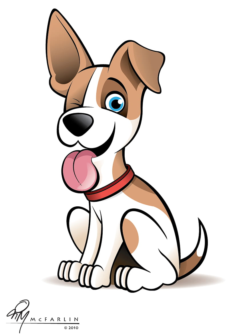 Cartoons Hunde, ClipArt, ClipArt in der Clipart-Bibliothek, animierter Hund HD-Handy-Hintergrundbild