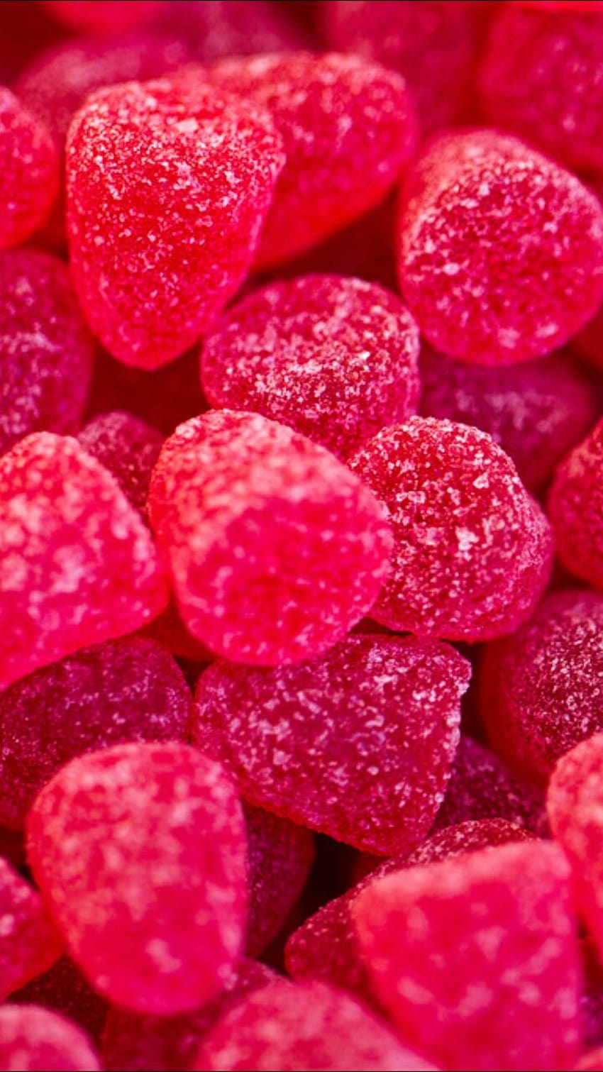 We Heart It, red candy HD phone wallpaper