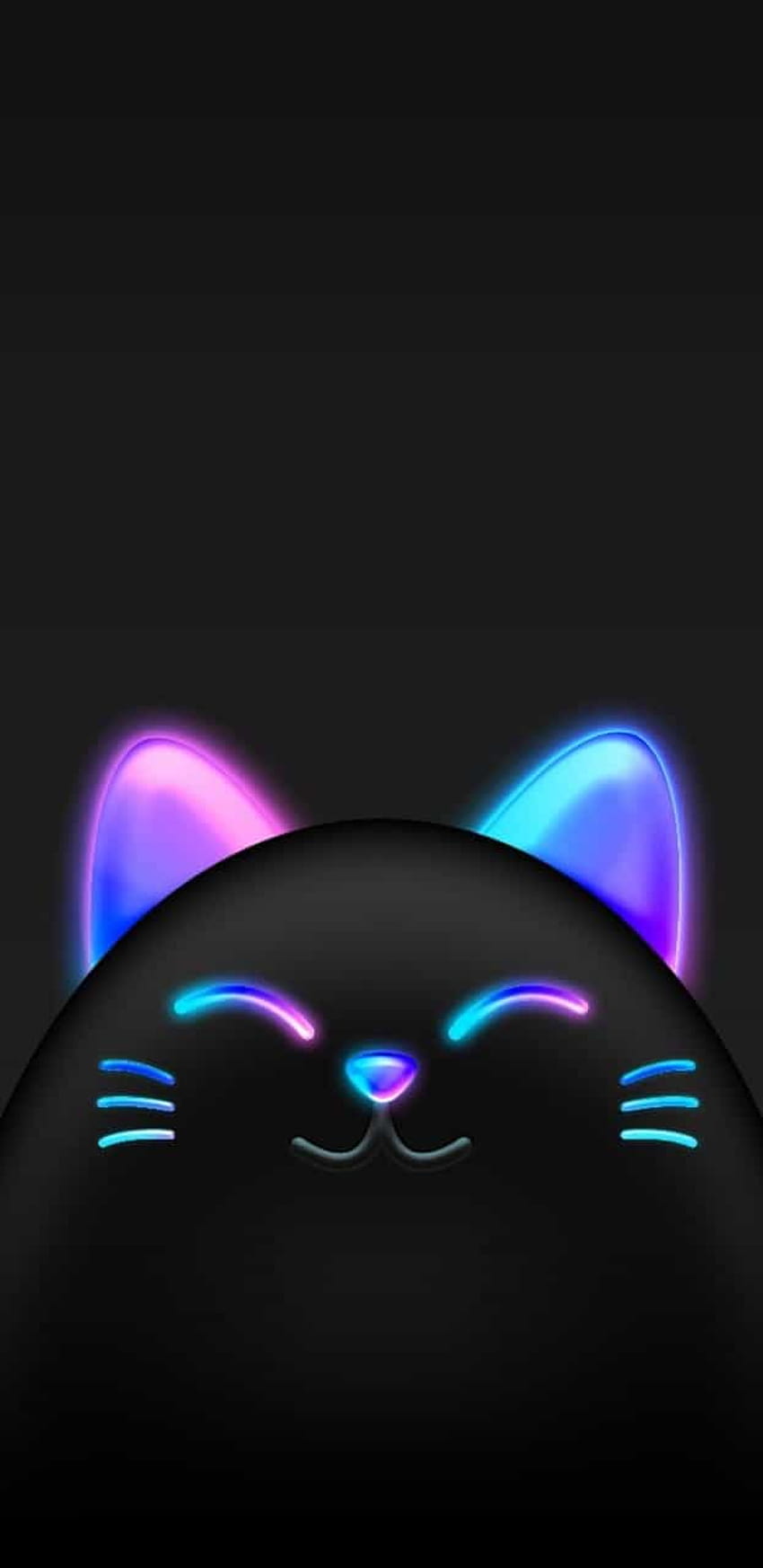 Free Neon Kitty Wallpaper For Your Phone pets animals wallpaper  wallpapers android iphone ne  Neon wallpaper Unicorn wallpaper cute  Iphone wallpaper cat