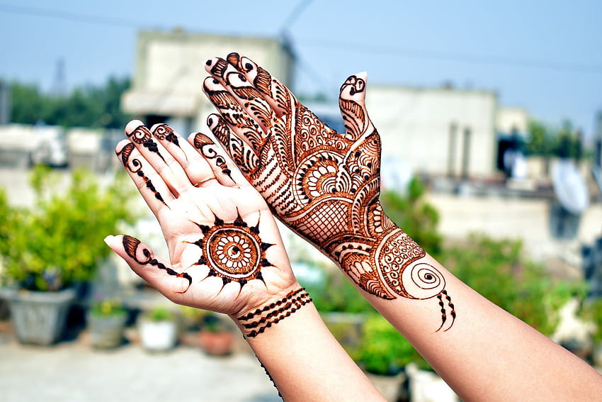 Mehndi Human Body Henna Live Wallpaper - free download