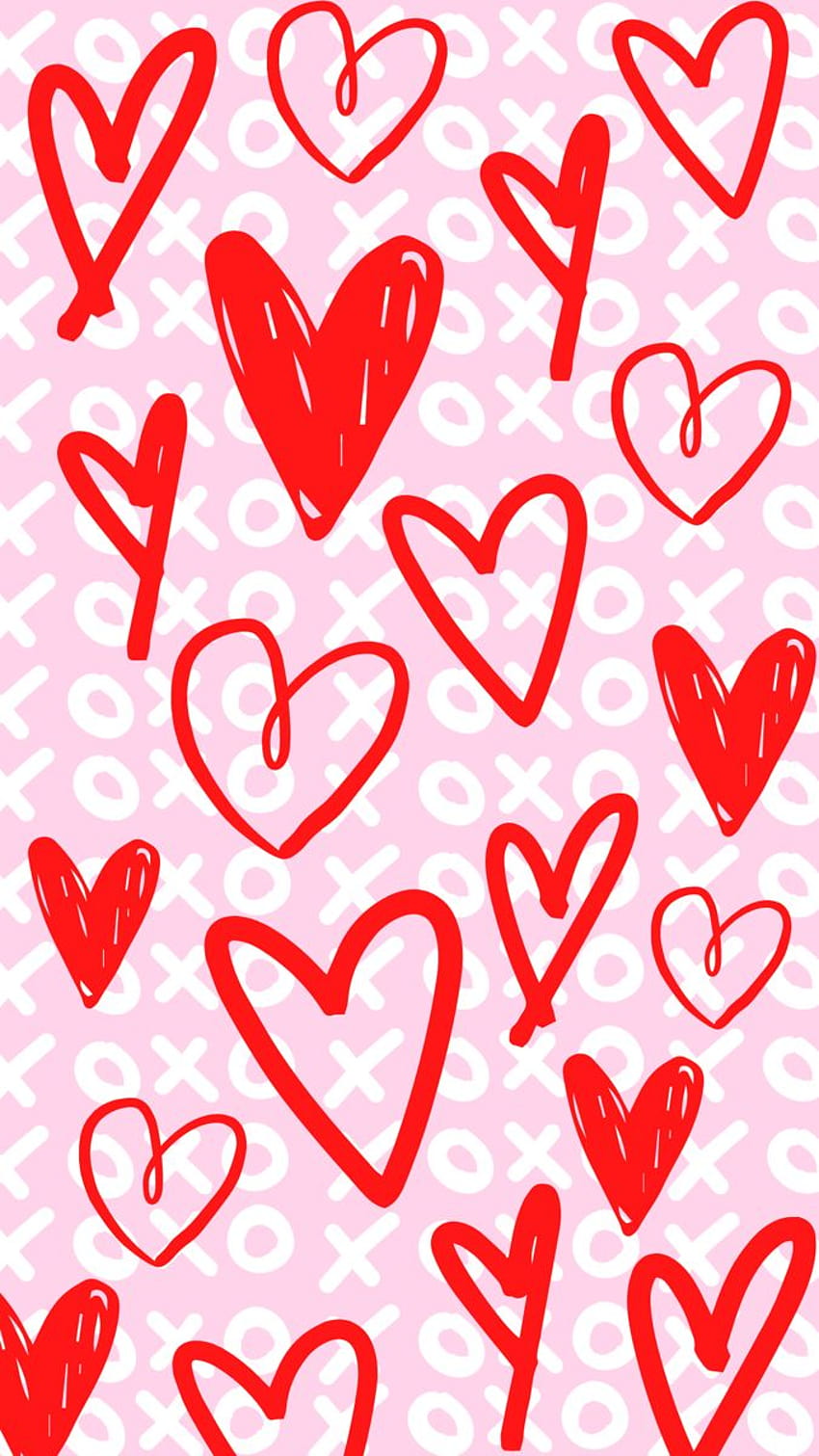 Emmatho di cetakan, preppy valentine wallpaper ponsel HD