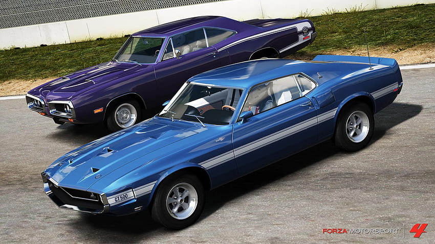 Forza Motorsport 4, Vintage Cars, Blue Car, Purple Car, vintage purple cars HD wallpaper