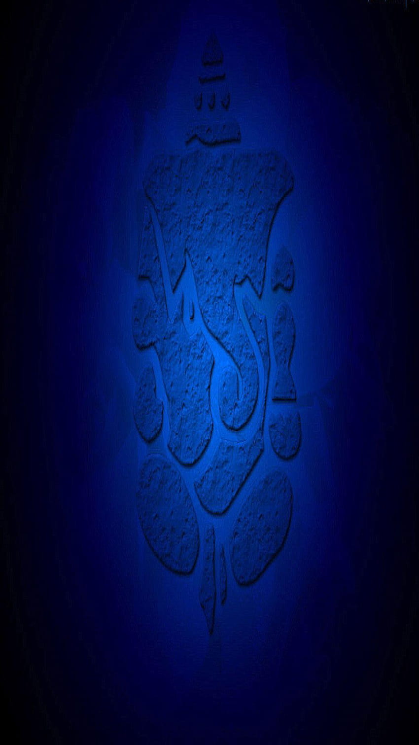 God ganeshji with blue backgrounds iphone hq HD phone wallpaper | Pxfuel