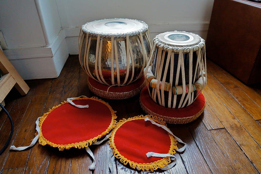 Man playing on Indian tabla drums | Stock Video | Pond5