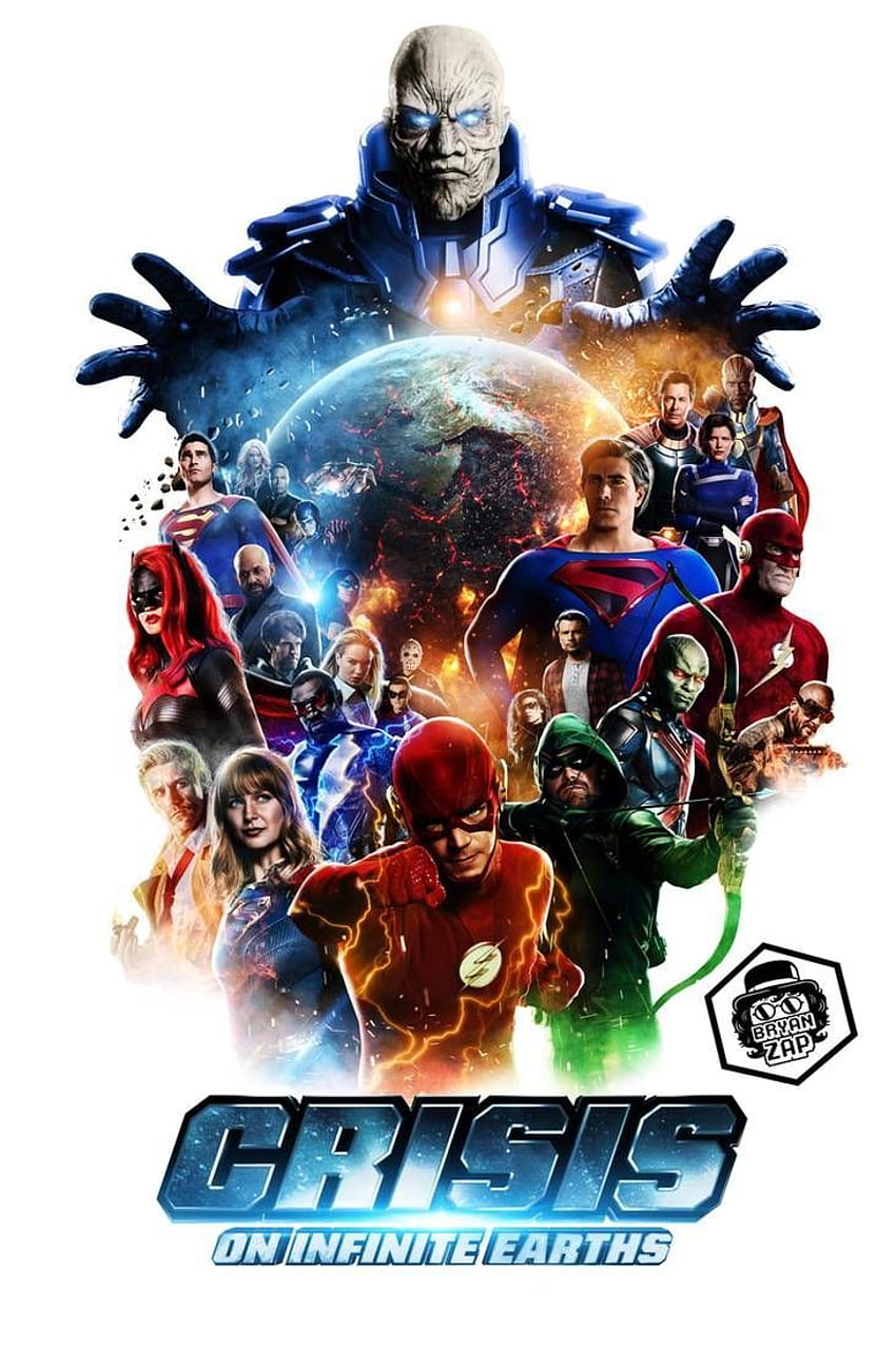 Crisis on Infinite Earths Final Poster by Bryanzap, the flash crisis on infinite earths HD phone wallpaper