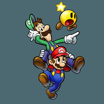 mario and luigi bowsers inside story wallpaper