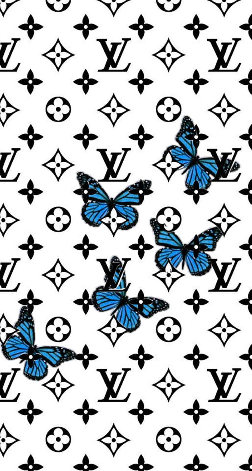 Butterfly louis vuitton HD phone wallpaper | Pxfuel