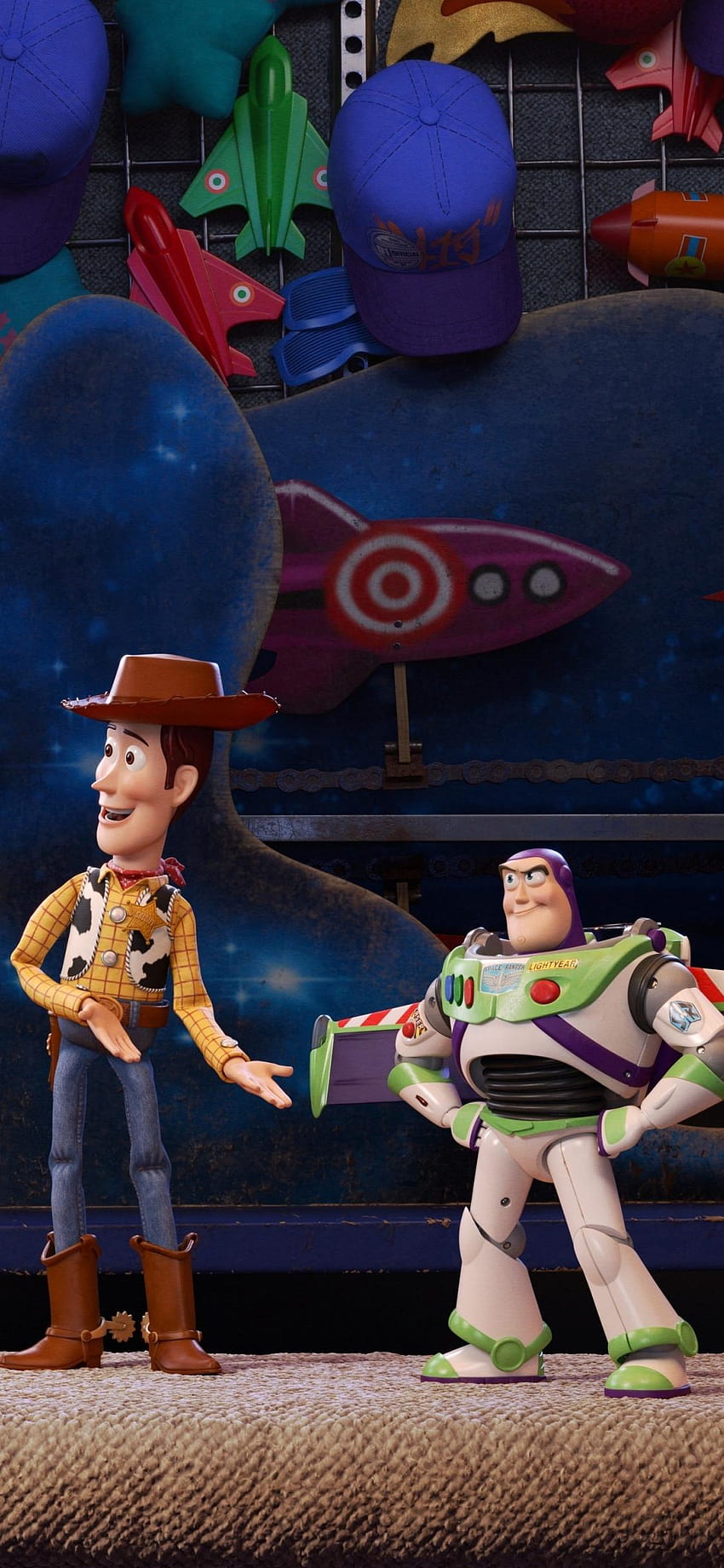 1125x2436 toy story 4, woody, buzz, toy story iphone HD phone wallpaper