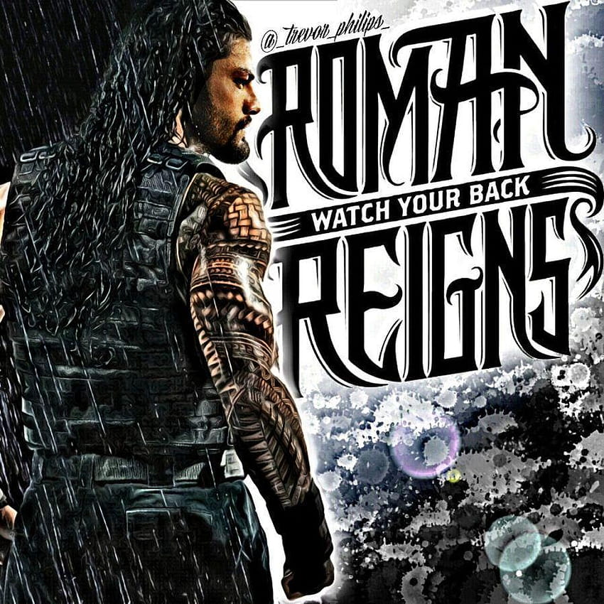 Roman Reigns Rr Logo, logo pemerintahan Romawi wallpaper ponsel HD