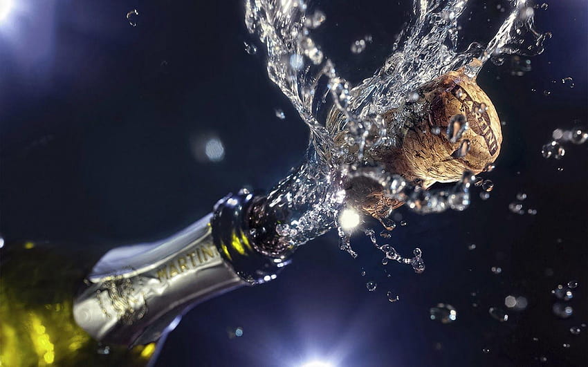 Sparkling Champagne HD wallpaper