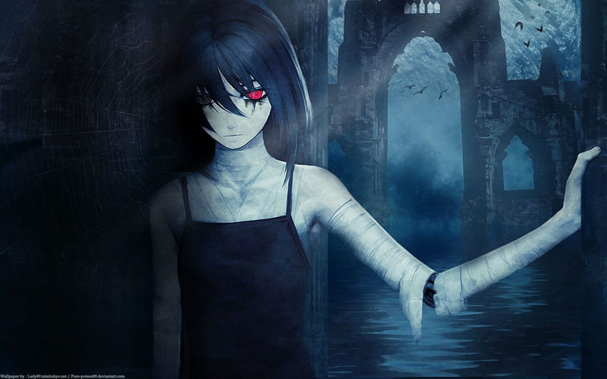 Dark Evil Anime, the unknown girl HD wallpaper | Pxfuel