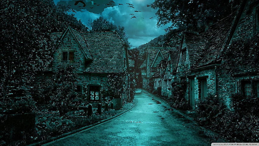 World: Dark Village 1900 x 1200 HD wallpaper